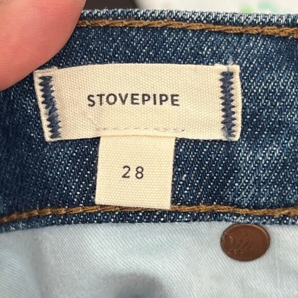 Madewell Straight Leg Jeans - Classic Denim - Picture 7 of 9